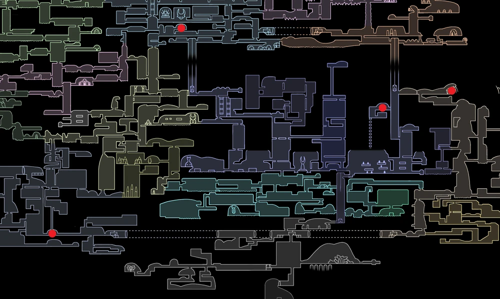 Map Hot springs