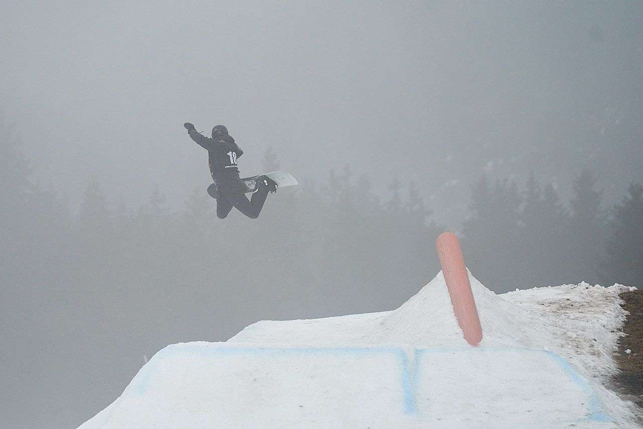 já na snowboardu